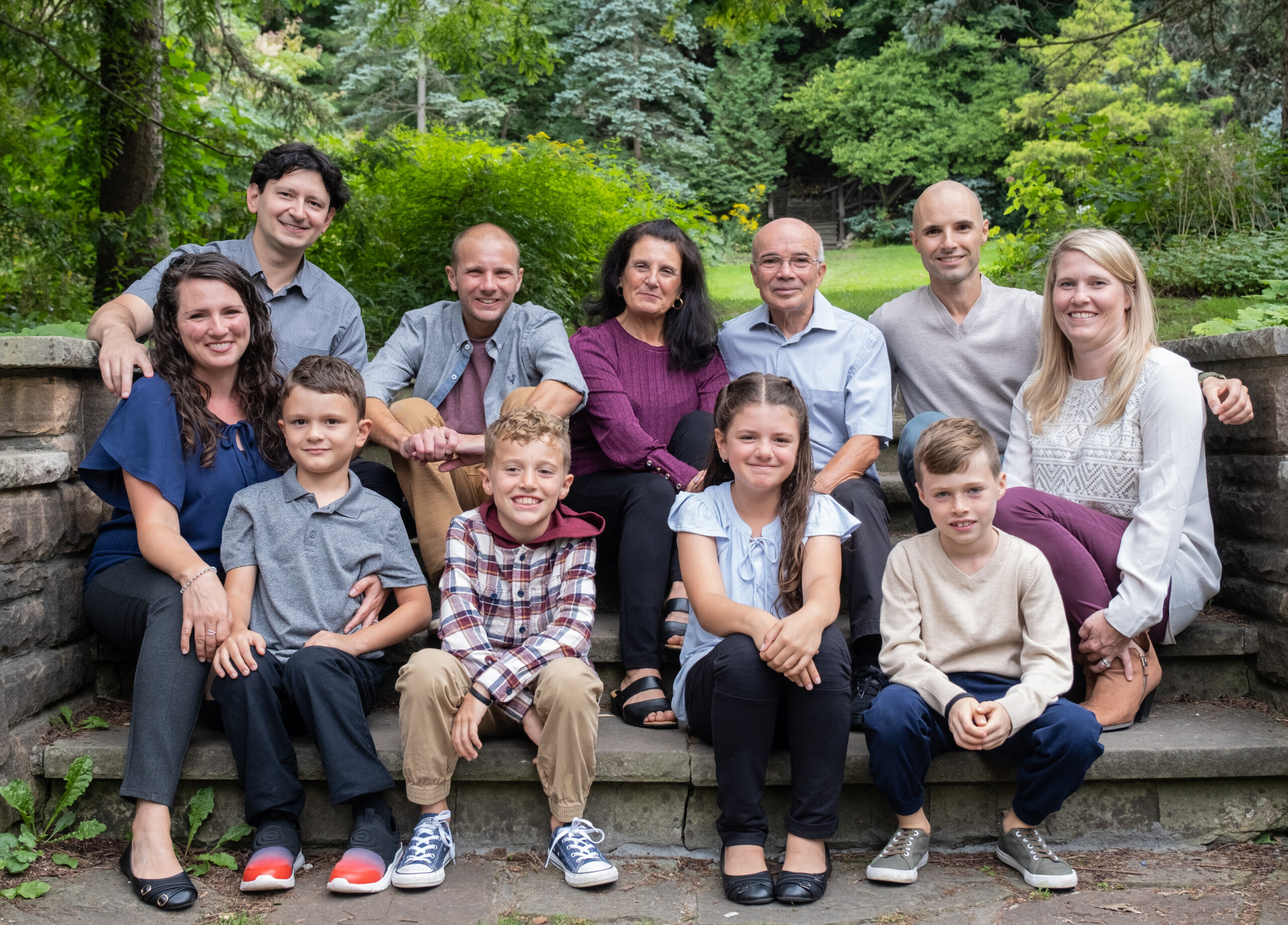 Extended Family Photography Session Toronto Area